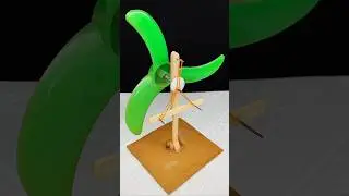 Fan That Works Without Electricity – Amazing Science Project 