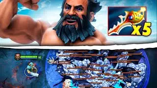 Crazy x5 Divine Rapiers Kunkka One Shot Tide Bringer in 7.37b Dota 2