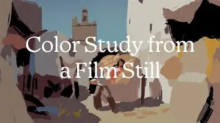 Color Study of a Film Still