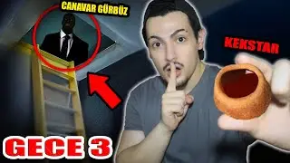 GECE 3'te SAKIN KEKSTAR YEMEYİN! (Gürbüz Canavarı Evimi Bastı)