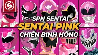 SENTAI PINK COMPILATION | Pink Warriors | 1975 - 2020