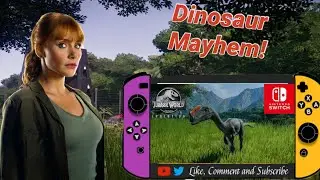 Jurassic World: Evolution Nintendo Switch| Complete Edition Dinosaur Mayhem!