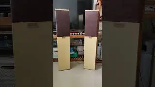 Aiwa Homemade Tower Speakers - Sound Test