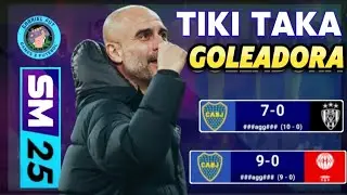 TÁTICA TIKI-TAKA GOLEADORA no SM 25 | +Posse +Gols