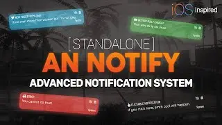 AN Notify | Advanced Notification System for FiveM [PAID]