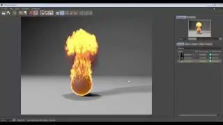 Cinema 4D Fire Tutorial(Amharic)TurbulenceFD