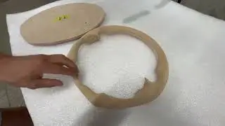 Создаём модель, фрезеруем и изготавливаем матрицы.  Рулевое колесо к авто и лодкам.