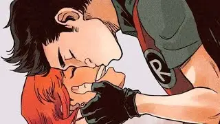 Robin and Starfire AMV - South of the border | Teen Titans