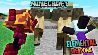 Elemental Weapons Mod For Minecraft Pe
