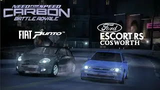 NFS Carbon: Battle Royale (PC) - Ford Escort RS Cosworth vs Fiat Punto