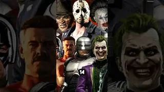 Ranking EVERY Mortal Kombat Guest Character #mortalkombat #rankings #shorts