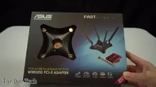 ASUS PCE-AC88 AC3100 Wireless Adapter Unboxing + Review - The Don Tech