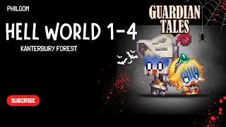 World 1-4 [HELL] - (3☆) - The Return of the Mad Panda Trio - Guardian Tales