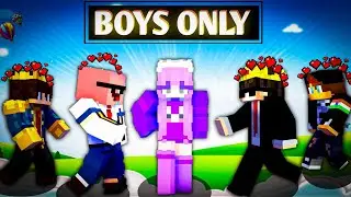 I Secretly Visited A Boys Only Server In Minecraft...