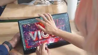 Introducing the VIOTEK LinQ Touch Portable Touchscreen Monitor