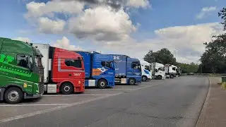 СПАСАЕТ ТОЛЬКО СТОЯНОЧНЫЙ КОНДИЦИОНЕР. ДАЛЬНОБОЙ ПО ЕВРОПЕ 🇪🇺