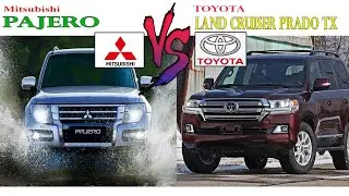 Mitsubishi Pajero Vs Toyota Land Cruiser Prado TX 2018