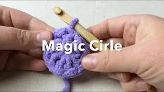 How to Crochet a Magic Circle (with SLOW Motion)