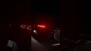100% stock GLC63 AMG exhaust burbles and fly by