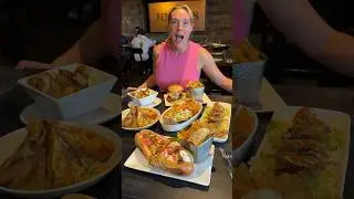 Entering CRAB HEAVEN at Jimmy’s Seafood in Baltimore, MD! 🦀🔥 