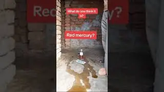 Is this Red Mercury? #mercury #redmercury