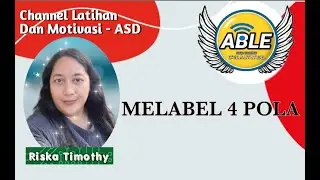 ABLE Channel - 03 Melabel Pola Angka Warna (4 Pola)