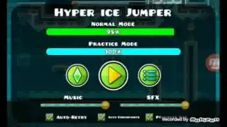 Geometry Dash-Hyper ice Jumper
