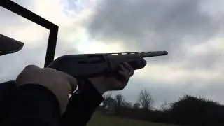 Close up semi-auto cycling in slow-mo 240fps