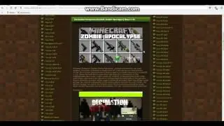 Как установить мод Decimation Owergrown и как установить скин