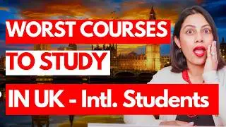 Worst Courses To Study In UK | Degrees To Avoid In UK | Useless Courses to Study in the UK 2025