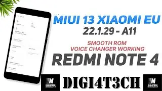 |MIUI 13 Xiaomi Eu 22.1.19| |Android 11| |Redmi Note 4| |Mido| |Full Review| & |Installation|