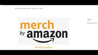 Merch By Amazon