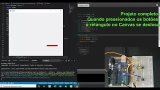 Arduino e Python Canvas - Tutorial: Arduino movendo objeto na janela CanvasTutorial