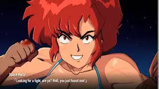Space Maria character cut-in
