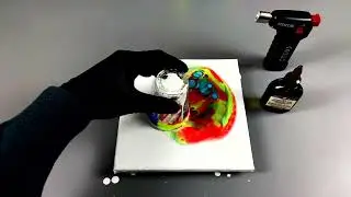 Acrylic Pouring ,Unleashing the Magic of Colors!