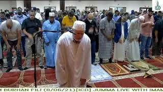 ICD | Jumma Live with with  Imam Burhan Fili