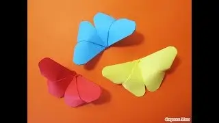 Оригами бабочка своими руками из бумаги