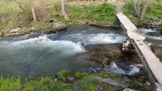 В выходной на горную реку в поисках хорошей рыбы
