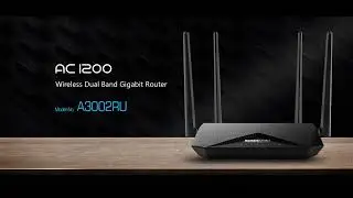 TOTOLINK A3002RU AC1200 Wireless Dual Band Gigabit Router