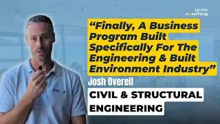 Josh Overell | A Business Program Built Specifically For Engineering & Built Environment Industry