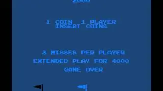 Arcade Game: Sky Diver (1978 Atari)
