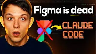 Claude Code can Design Now (Figma is officially in trouble)