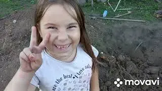 корчуем деревья на самодельном тракторе мини мтз