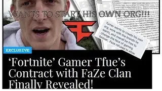 tFUES CONTRACT REVEALED!! IS HE STARTING HIS OWN ORG?