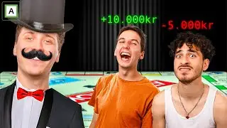 Vi spilte Monopol med LØNNEN vår...