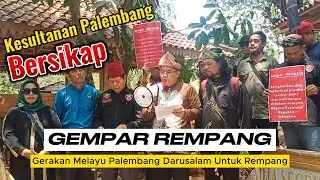 Solidaritas Rempang - Gerakan Melayu Palembang Darusalam bersama Kesultanan Palembang Darusalam