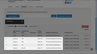 eJobs Bulk Move Applicants in Workflow