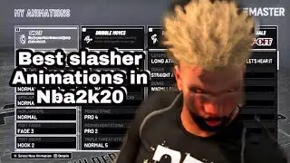 Best Animations for Slashers in NBA2k20! Best Dunks, Dribble Moves, and Layups!