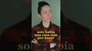 La última cosa por hacer antes del... #proposito #vida #mentalidad #storytelling #ytshorts #creador