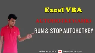 AUTOHOTKEY : Run and Stop AUTOHOTKEY